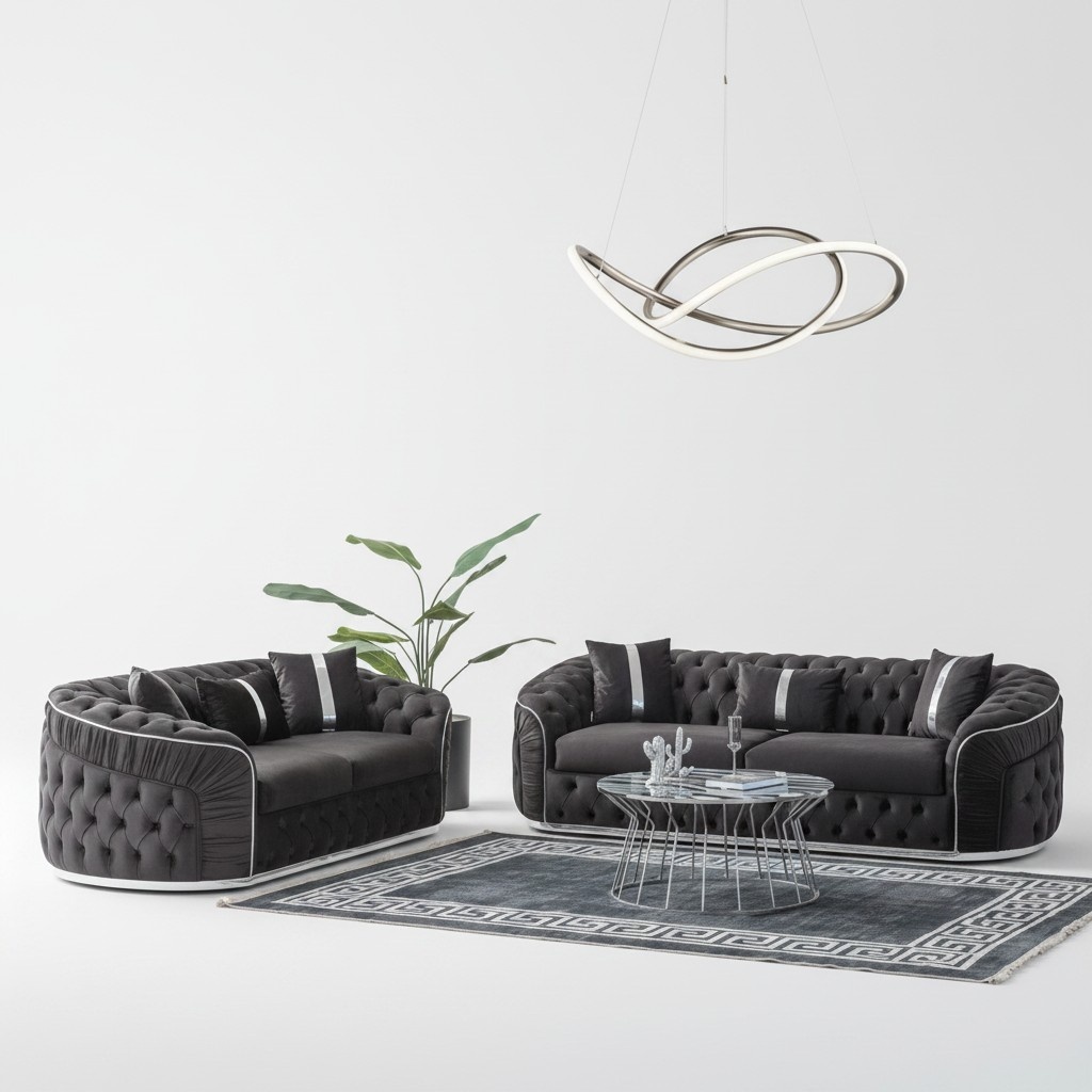 Sofa-Set Moderne MÃ¶bel, die harmonisch und funktional wirken