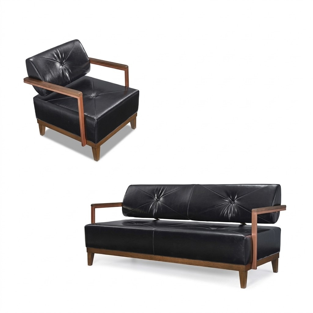 Sofagarnitur 3+1 Sitzer Modern Stil Relax Sessel 2tlg Luxus Wohnzimmer