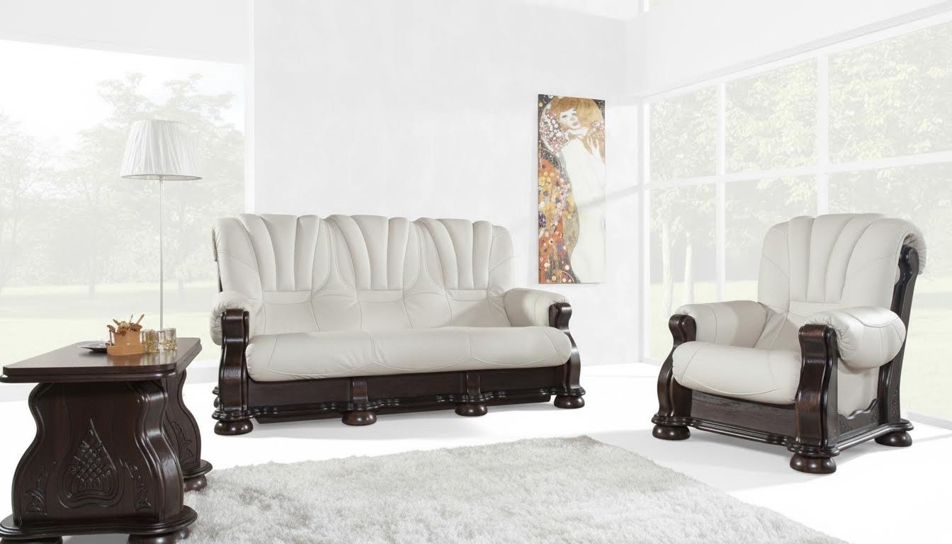 Sofagarnitur 3+2+2 Sitzer Klassischer Couchen Wohnlandschaft Sofas Polster Neu