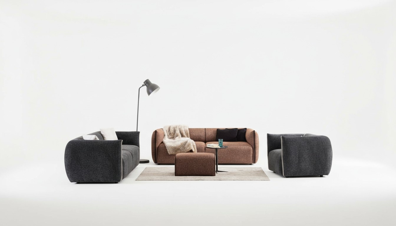 Sofagarnitur Couch Set 4+3+1 Sitz MÃ¶bel Gruppe Garnitur Sets 3tlg Neu