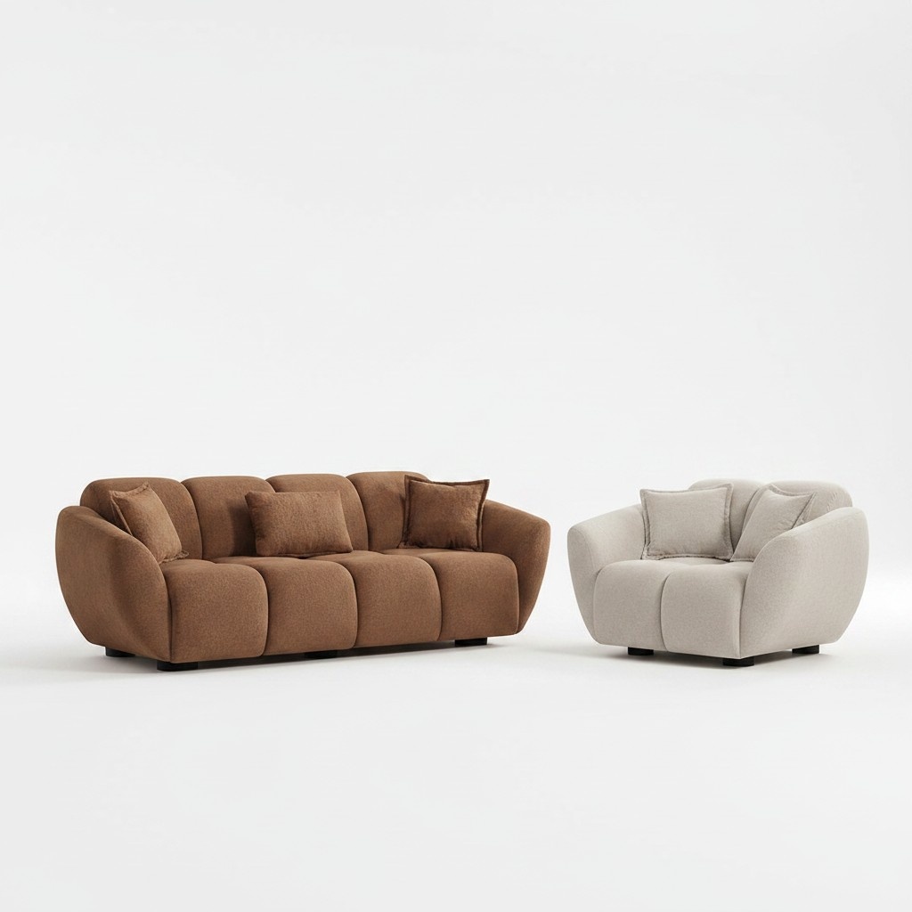 Sofagarnitur Couch Set Polster MÃ¶bel Einrichtung 3+2 Sitz Couchen Stoffsofa