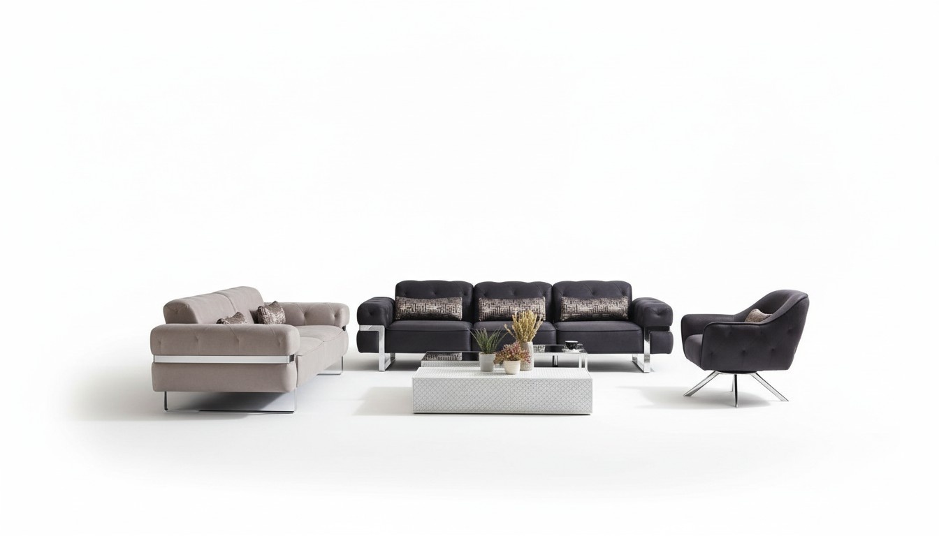 Sofagarnitur Set 431 Sitz 3x CouchtischÐµ Couch Garnitur Design Tische 6tlg.