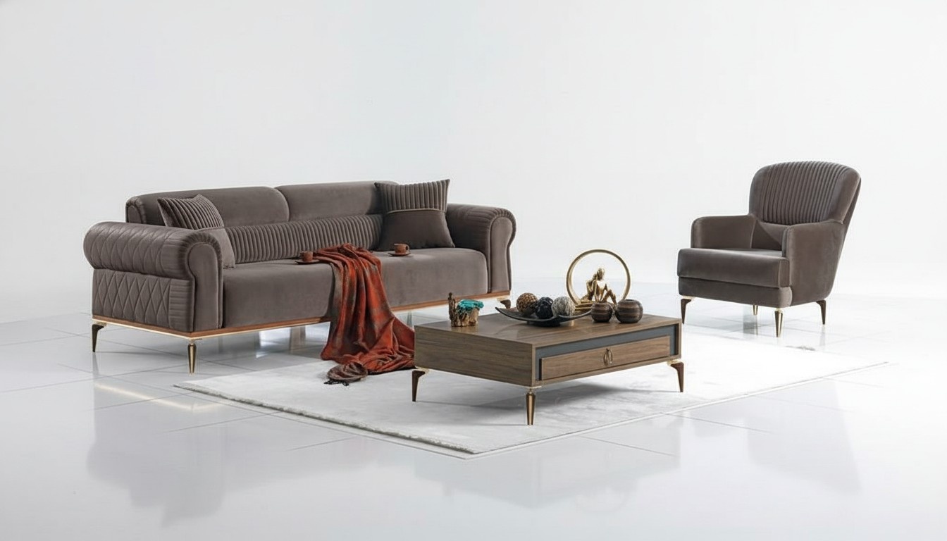 Sofagarnitur Wohnlandschaft Couch Sofa Sitzgruppe Sitzgarnitur PolstermÃ¶bel 3+1