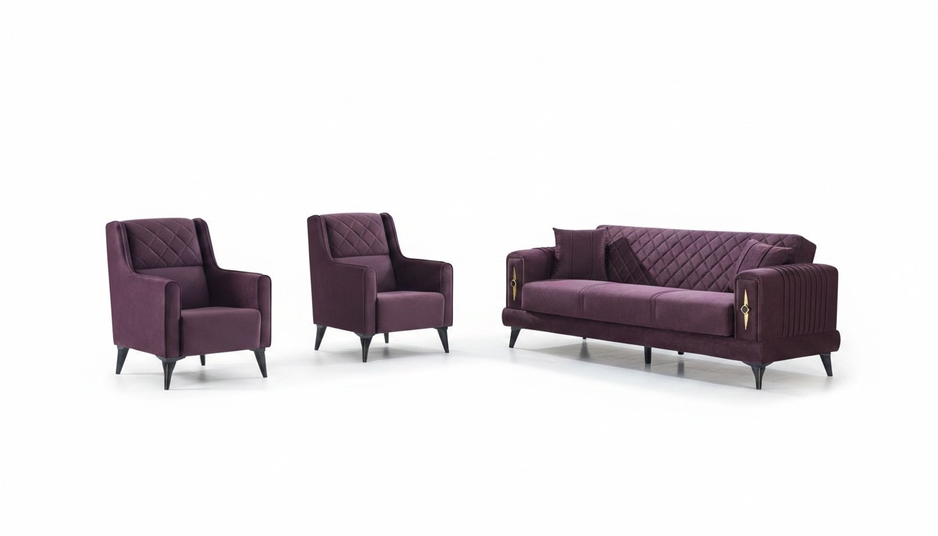 Sofagarnitur Wohnlandschaft Couch Sofa Sitzgruppe Sitzgarnitur PolstermÃ¶bel 3tlg
