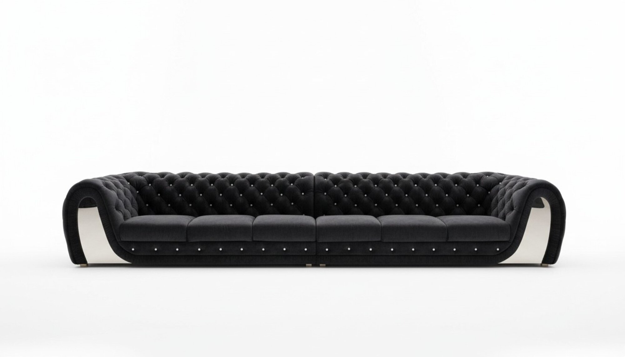 Sofas 6 Sitzer Textil Big Xxl Wohnzimmer Stoff Neu Sofa Couch Polsterung MÃ¶bel