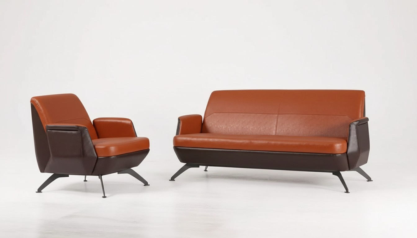 Sofasitzgarnitur Zweisitzer Sessel ArbeitszimmermÃ¶bel Luxus Designer BÃ¼ro