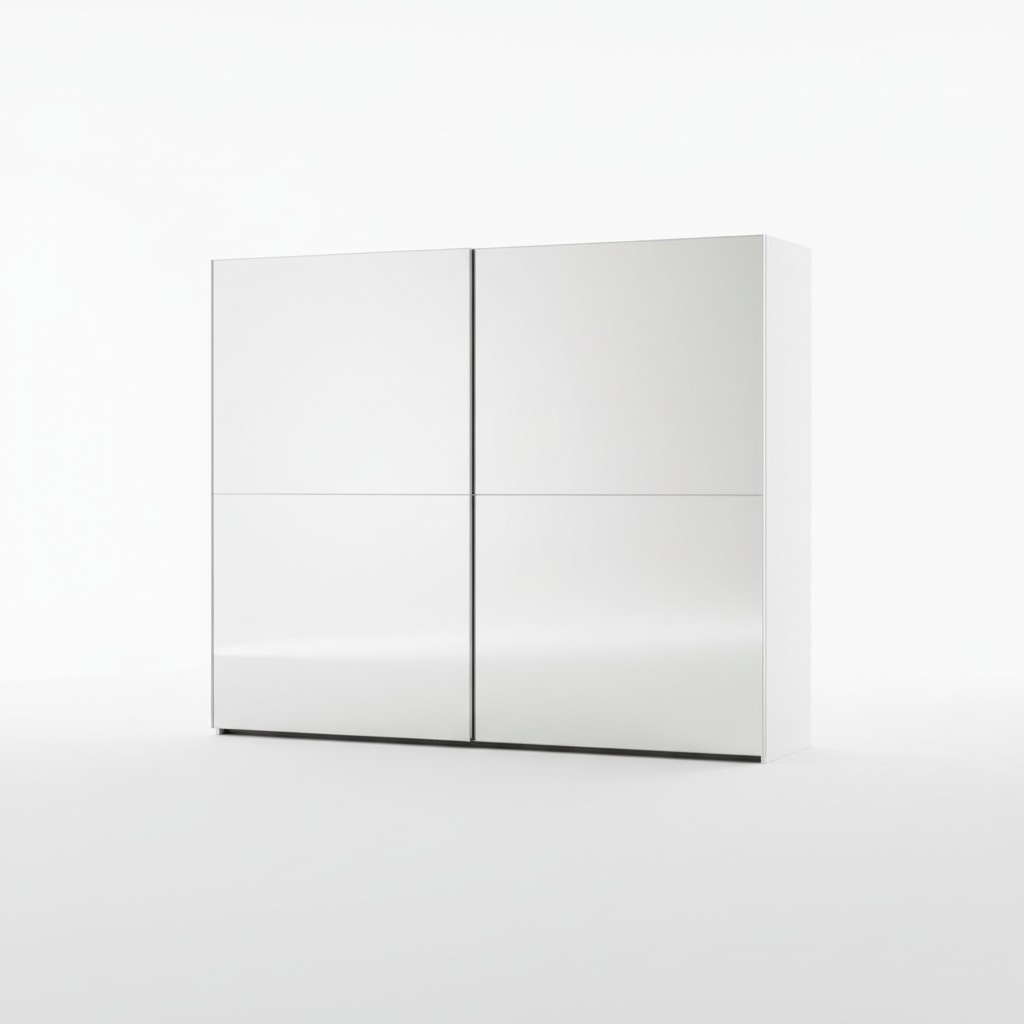 Spiegelschrank Kleiderschrank SchwebetÃ¼ren SchrÃ¤nke Holz Design Modern Schrank