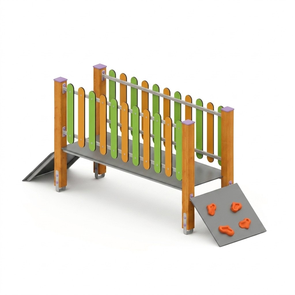 Spielplatz BalancierbrÃ¼cke HÃ¤ngebrÃ¼cke KletterbrÃ¼cke Wackelbalken Schwebebalken
