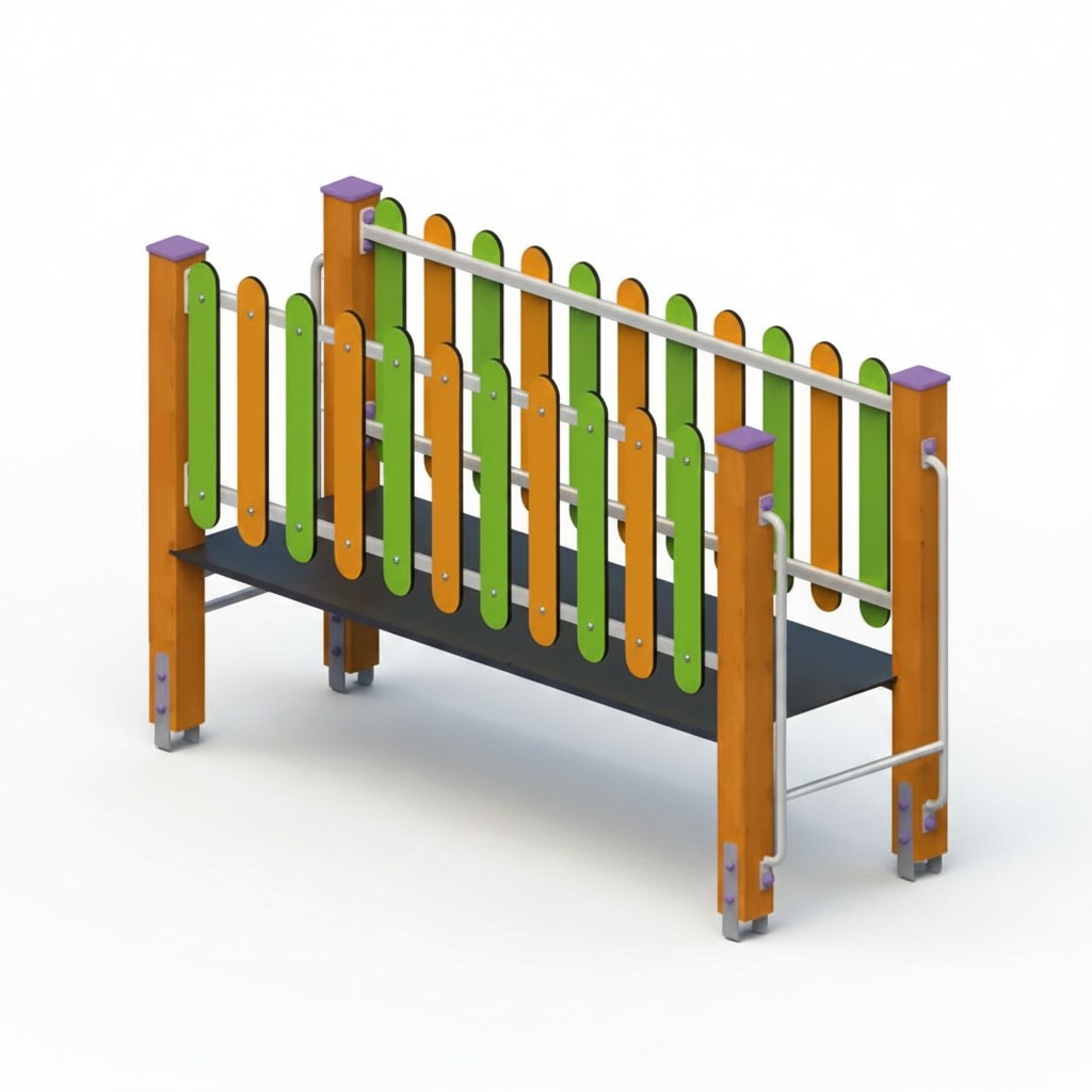 Spielplatz Schwebebalken BalancierbrÃ¼cke HÃ¤ngebrÃ¼cke KletterbrÃ¼cke Wackelbalken