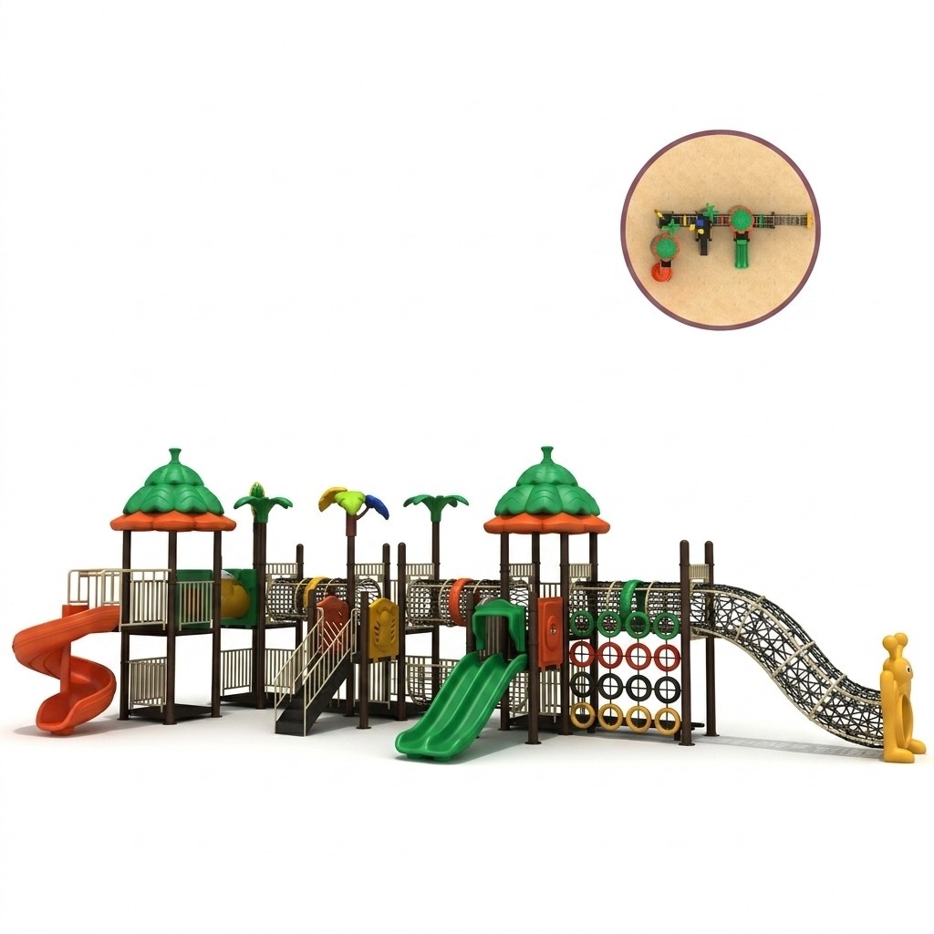Spielturm Rutsche Kletterturm Unterhaltung Outdoor Spielplatz SpielplÃ¤tze