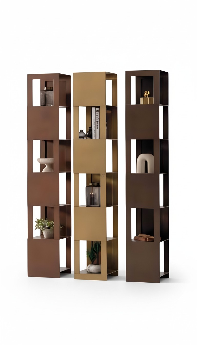 Standregal Raumteiler â Regal als flexible Trennwand im Wohnraum 3tlg