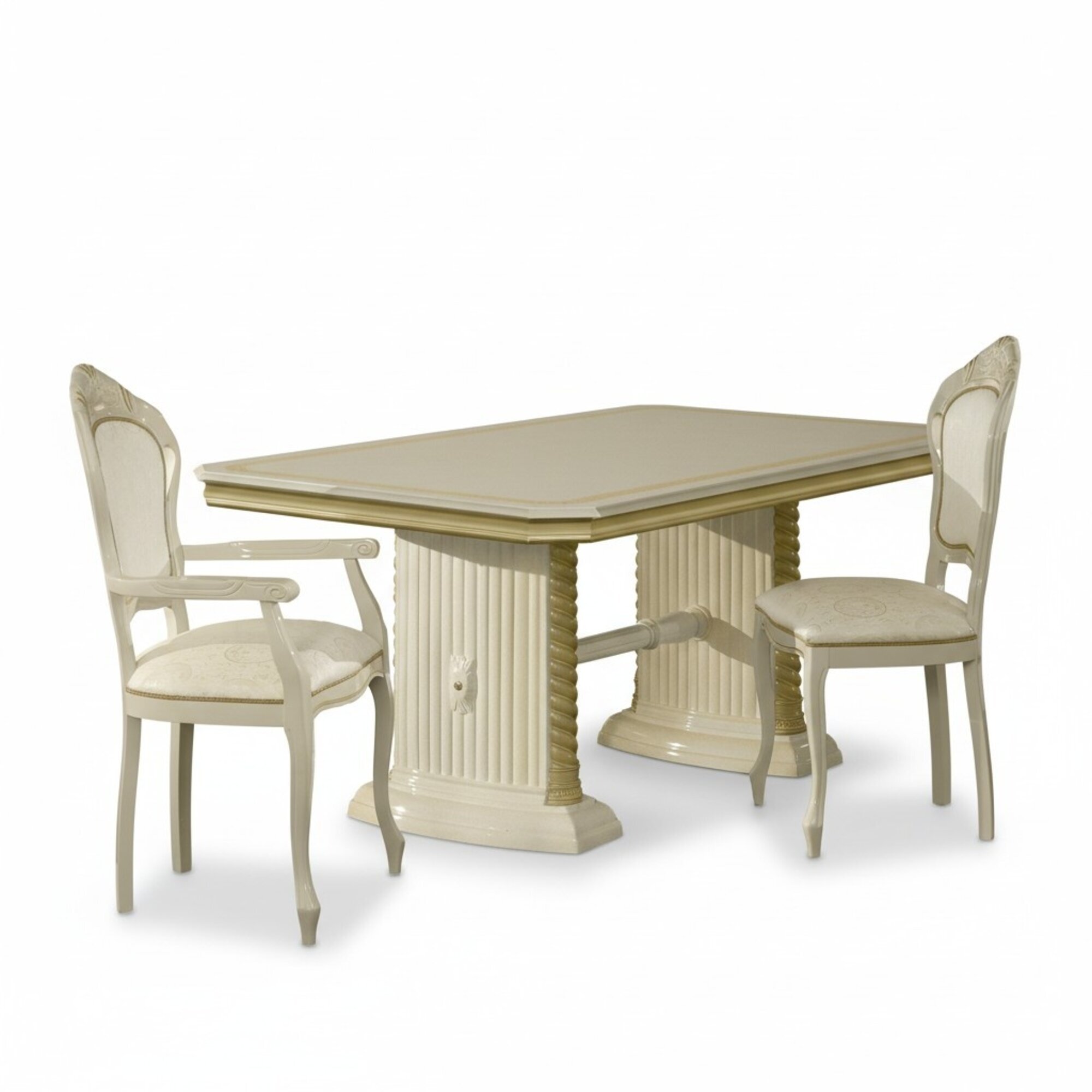 Stil Esstisch Tisch Echtes Holz Klassische Designer Tische Italienische MÃ¶bel