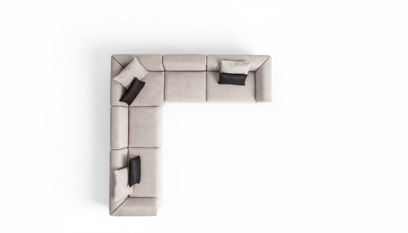Taupe Ecksofa Ecksofagarnitur Kompakte Sofaecke TextilmÃ¶bel Sitzecke Sofa