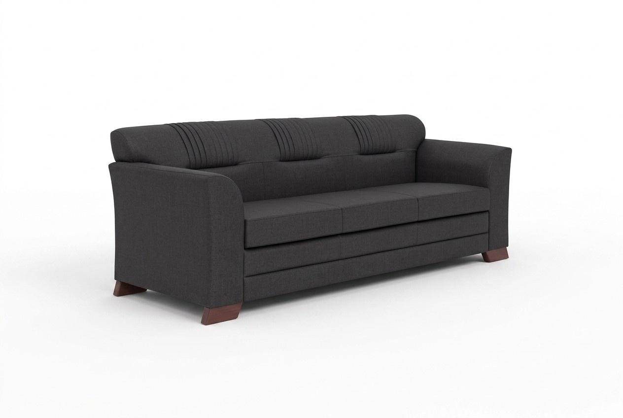 Textil Sofa Dreisitzer Polstercouch Arbeitszimmereinrichtung BÃ¼ro
