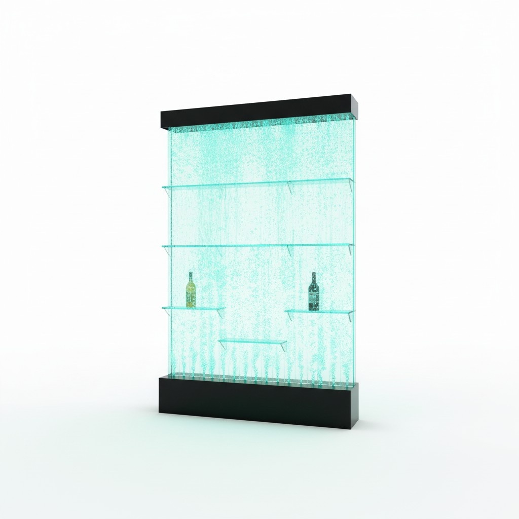 Theke Regale Designer Beleuchtet Led Wasser Wand Bar Regal SÃ¤ule