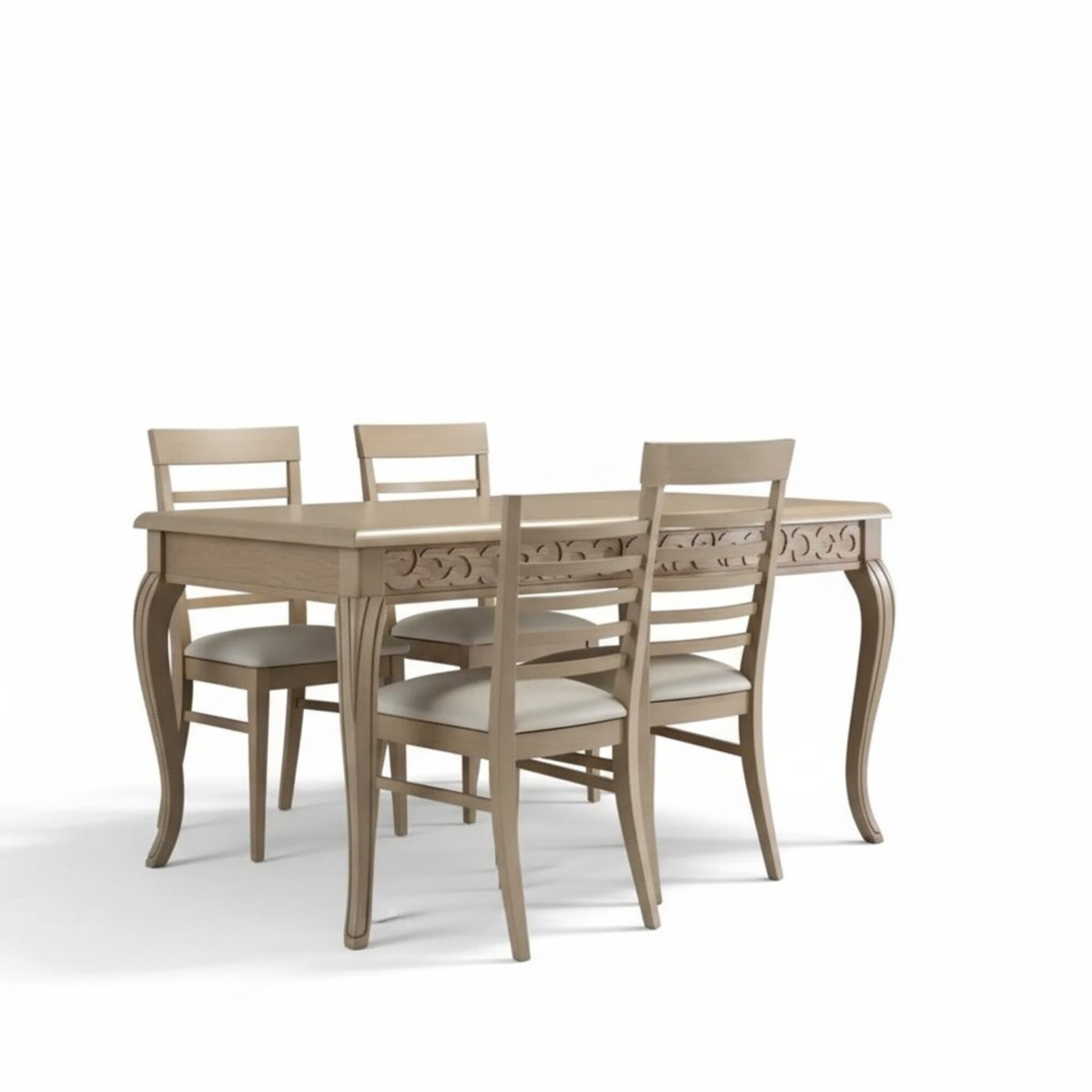 Tisch Design Stühle 5tlg Esszimmer Holz Tische Essgruppe Set Gruppe