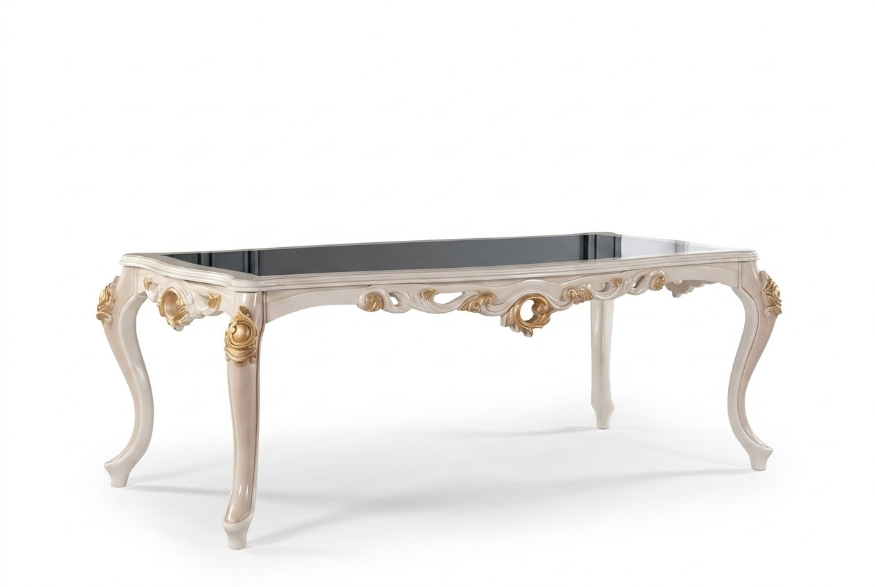 Tisch Esszimmertisch Esstisch Esszimmer Holz Tische Luxus Barock Ess MÃ¶bel Neu