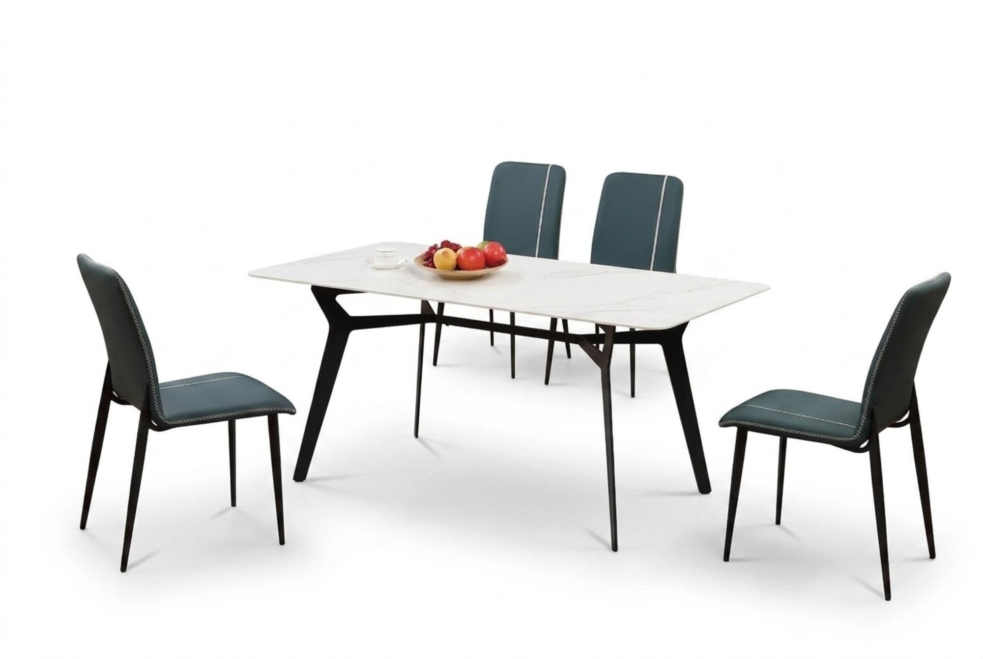 Tisch Luxus Tische Esszimmer MÃ¶bel Komplette Garnitur 5 tlg. Set Gruppe