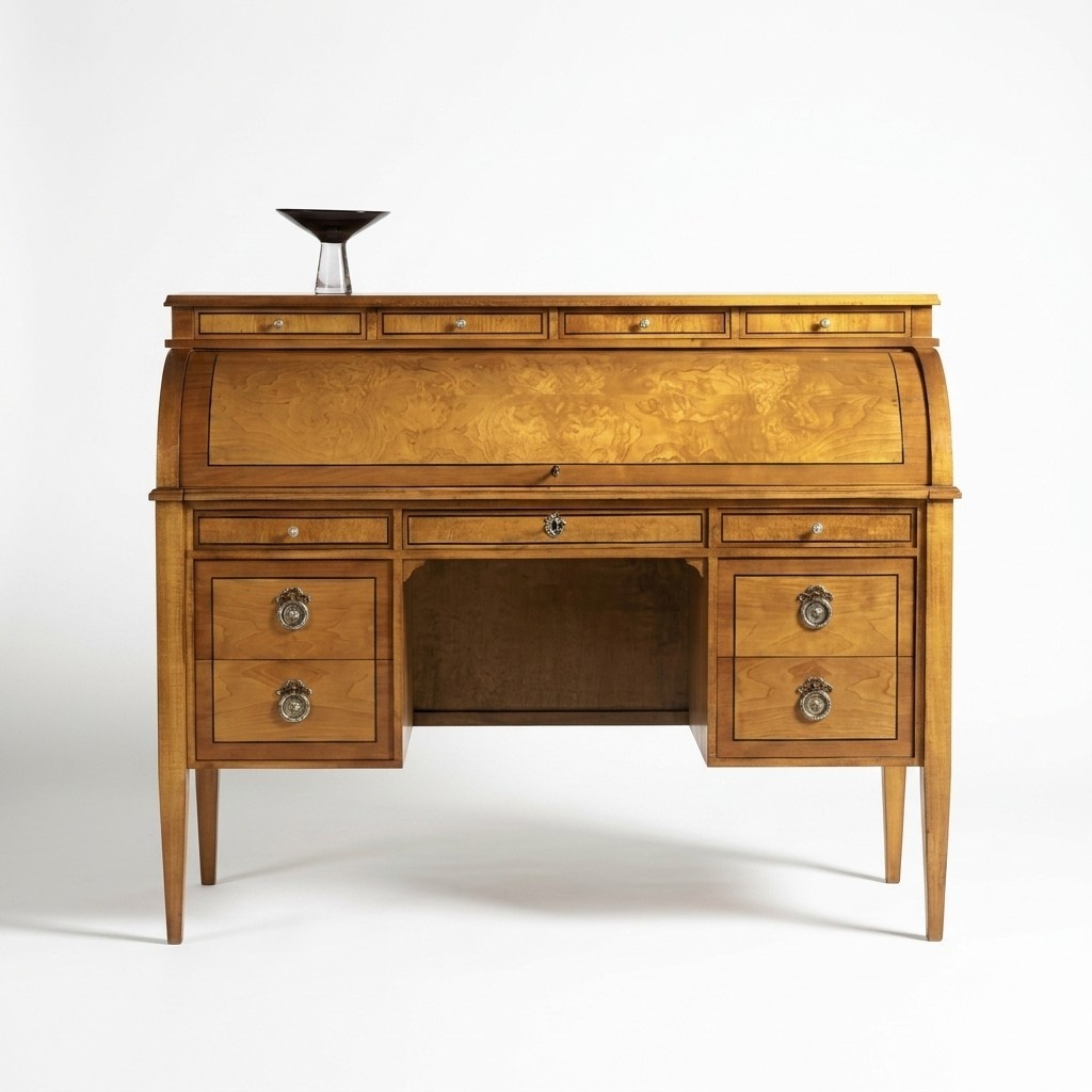 Tische Schreibtisch BÃ¼ro Tisch Edle Holz Barock Rokoko Antik Stil MÃ¶bel MÃ¶bel