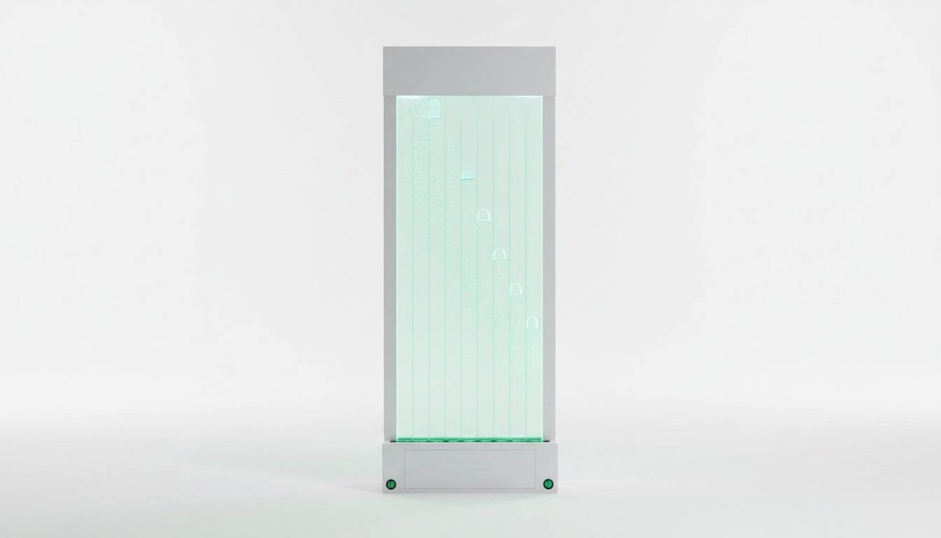 Trennwand Regal Schrank Wasserwand SÃ¤ule WÃ¤nde LED 100x200