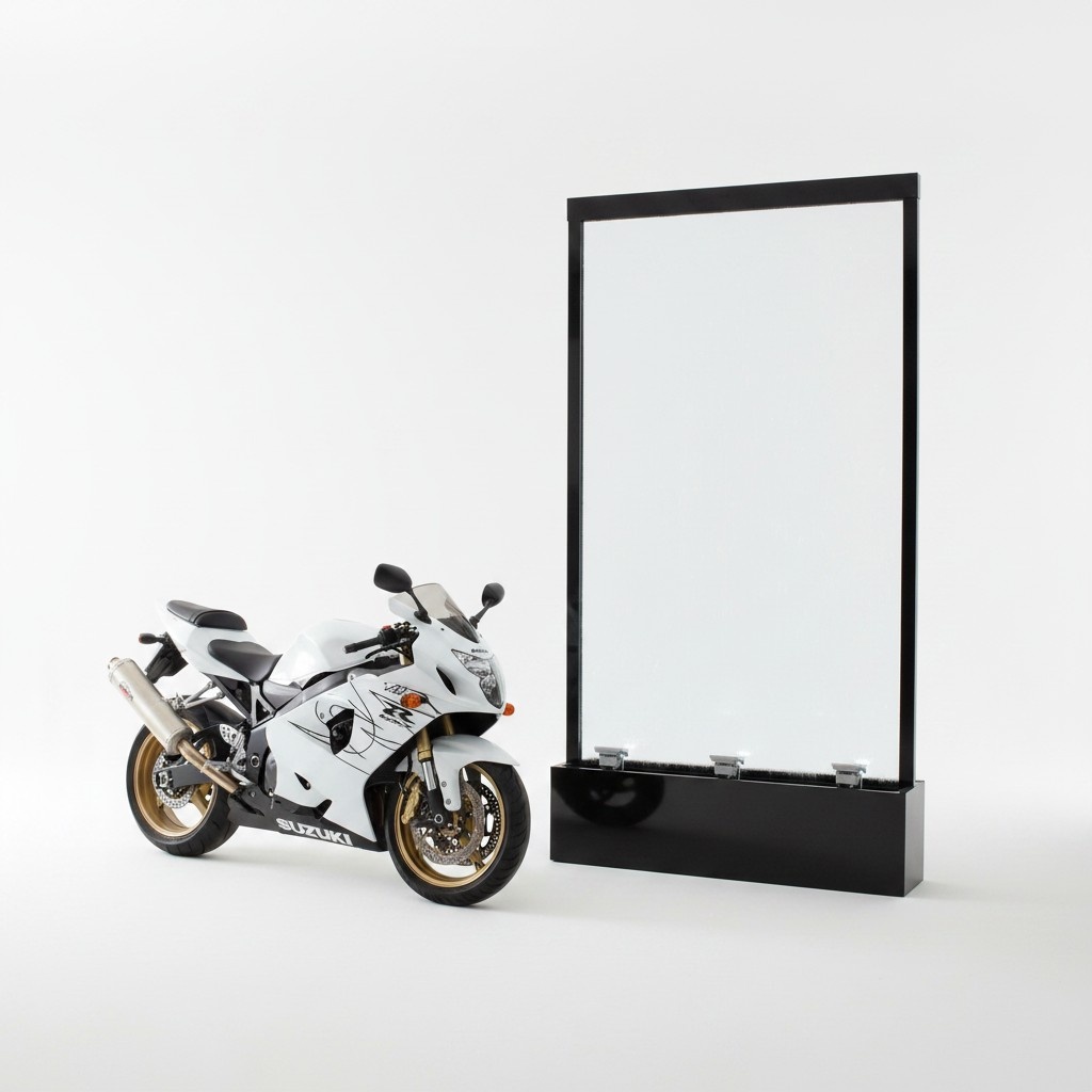 Trennwand Wasserwand SÃ¤ule WÃ¤nde LED 100x300 cm WasserwÃ¤nde