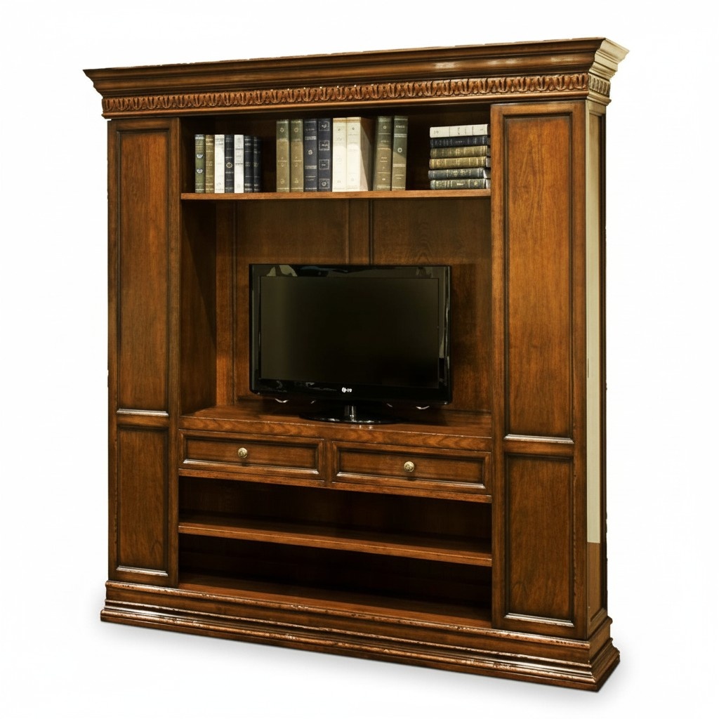 TV Schrank Fernsehkommode Lowboard Holz Art dÃ©co Sideboard Stand Wohnzimmer rtv