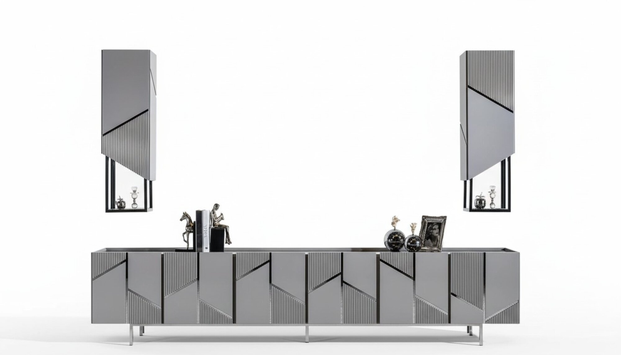 TV-StÃ¤nder+2Ñ Regale Sideboard rtv Lowboard Wohnzimmer Holz Modern Neu
