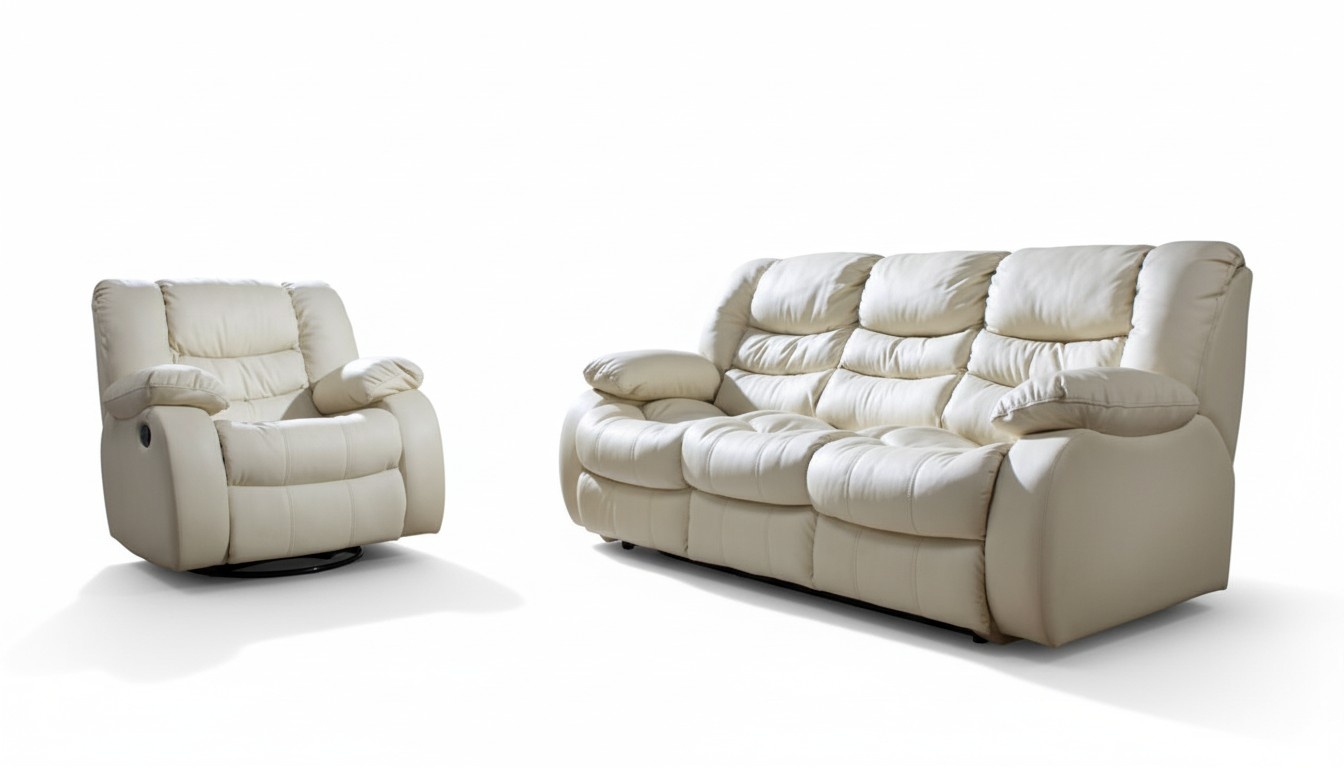 Verstellbare Sofagarnitur Elektrische FuÃstÃ¼tzen Leder Couch Sofa Kino