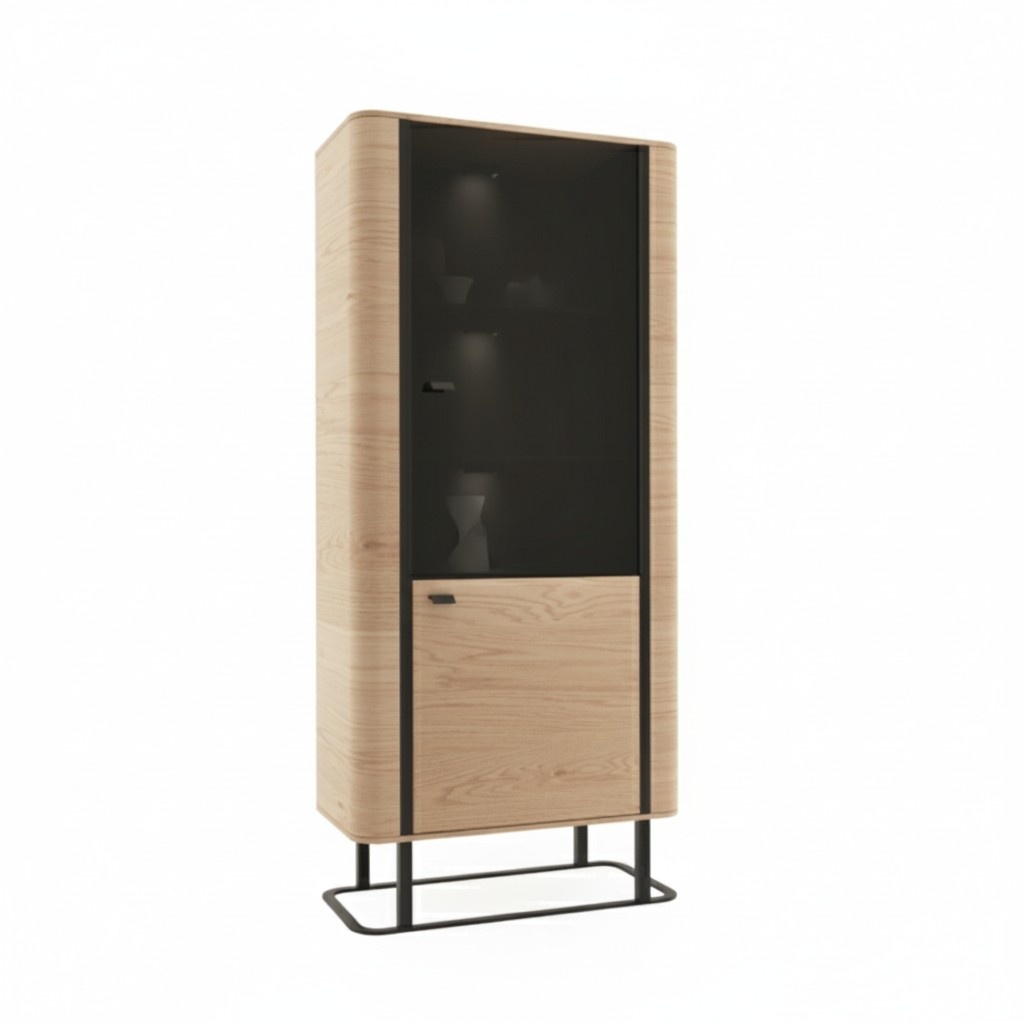 Vitrine Aktenschrank Schrank Vitrinen BÃ¼ro Hochschrank Wohnzimmer Regal