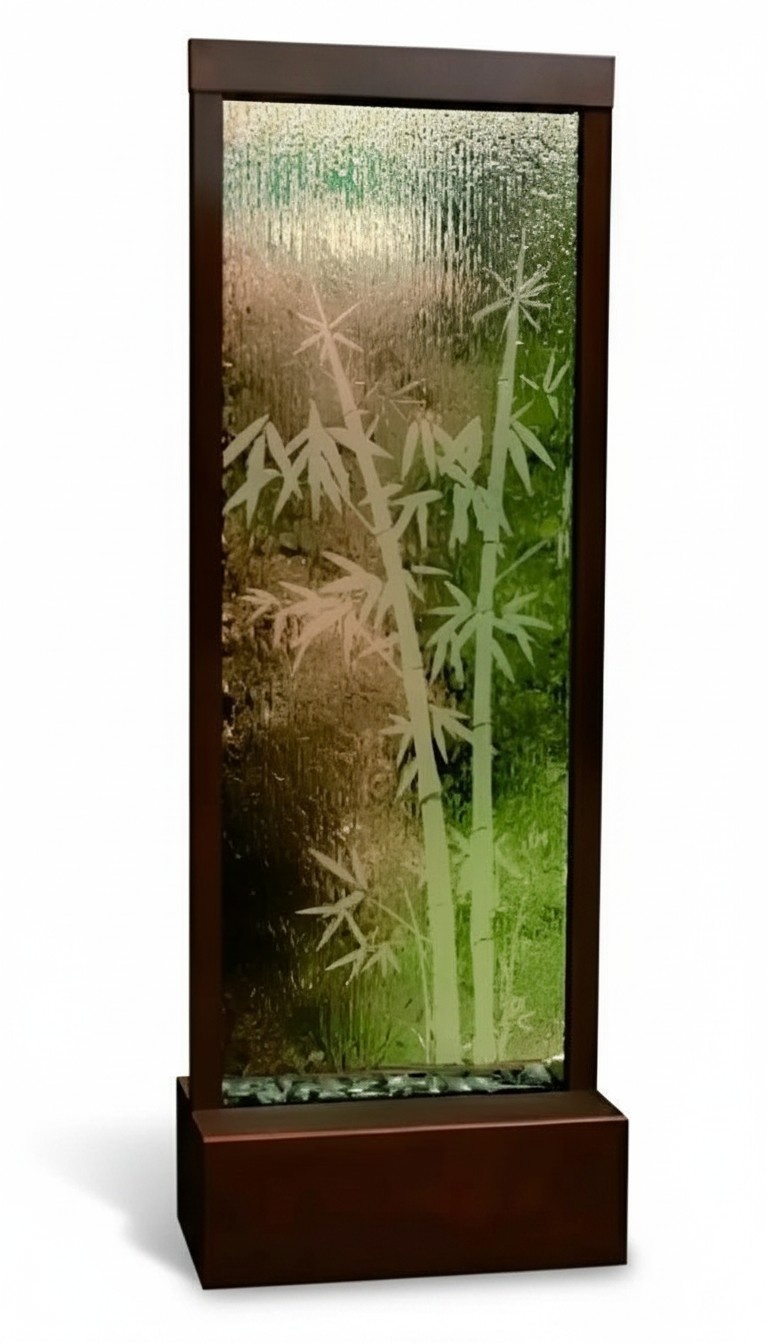 WÃ¤nde Wasser Wandpaneel LED Wasserwand Wasser Blasen Wand