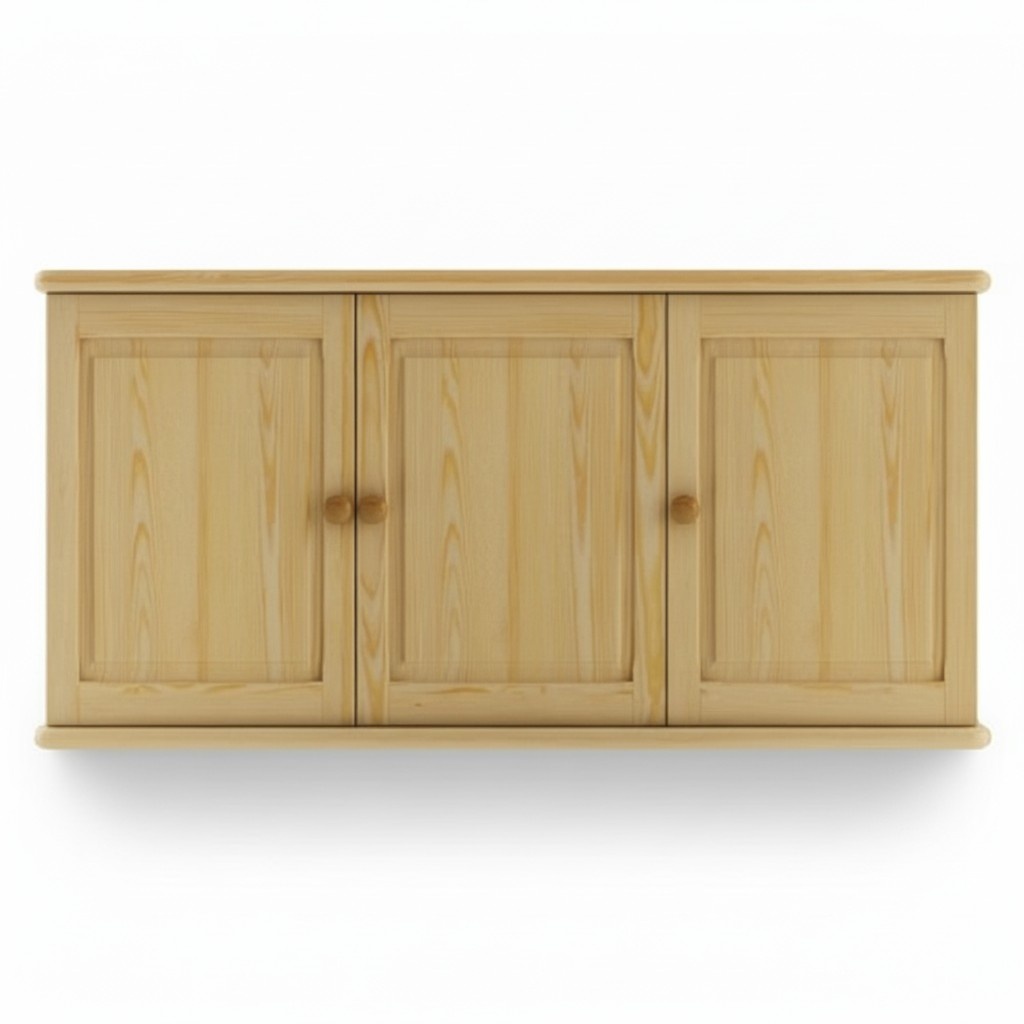 Wandschrank HÃ¤ngeschrank Ablageschrank KÃ¼che Bad Vollholz MÃ¶bel Echtholz Regal