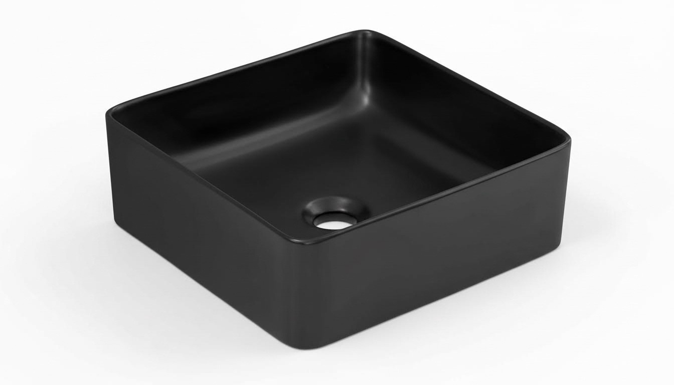 Waschtisch Schwarzer Aufsatz Tisch Platte Waschbecken Becken