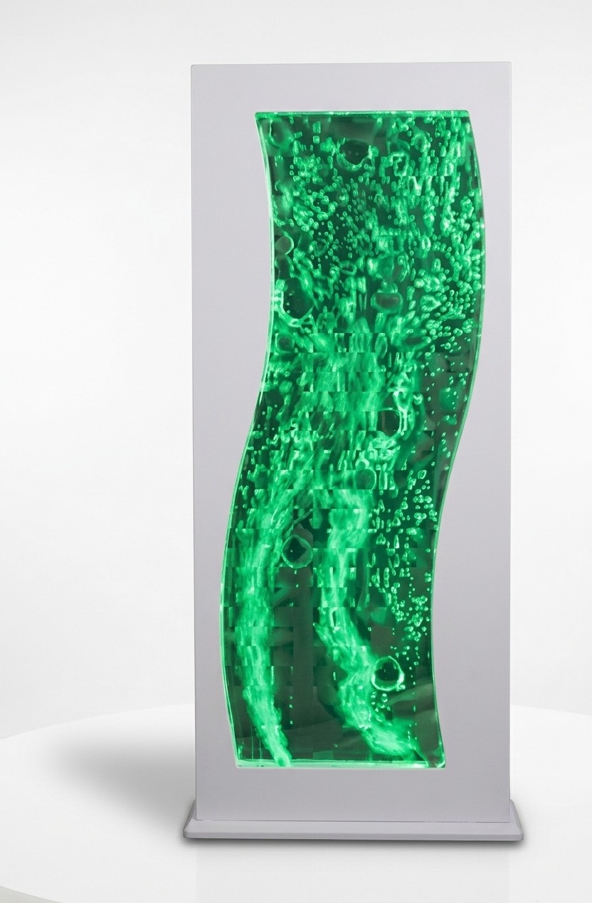 WassersÃ¤ule wasserwand Wasserfall Led Trennwand Luxus Design