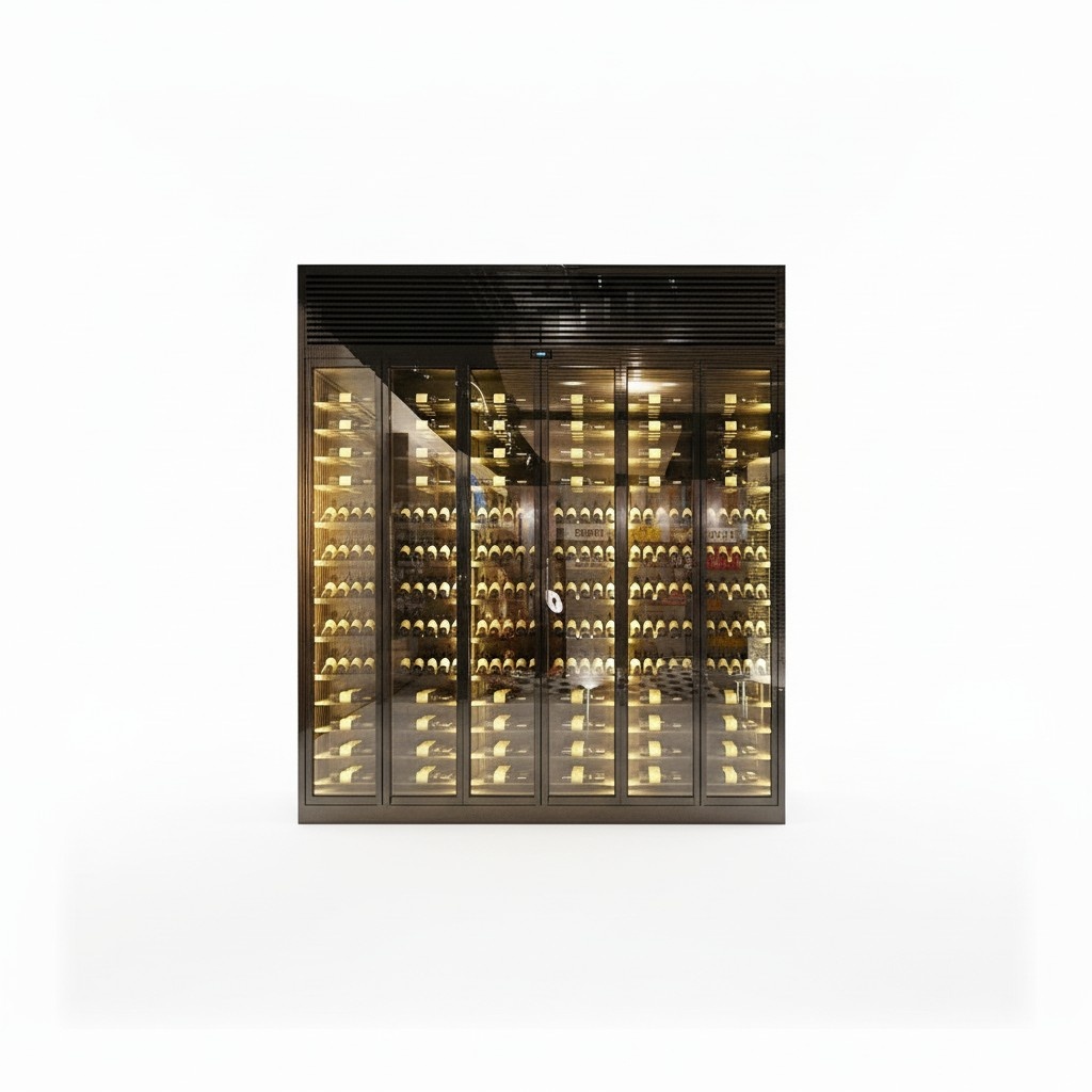 WeinkÃ¼hlschrank Weinlagerregal Design-Weinschrank Weinhalter Flaschenregal