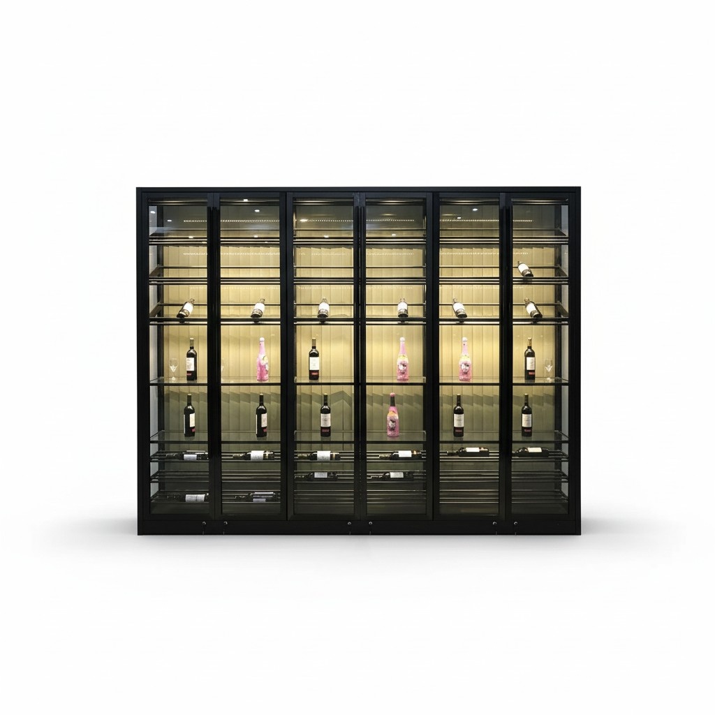 Weinvitrine Weinlagerregal Weinschrank WeinmÃ¶bel Weinregalvitrine Weinablage
