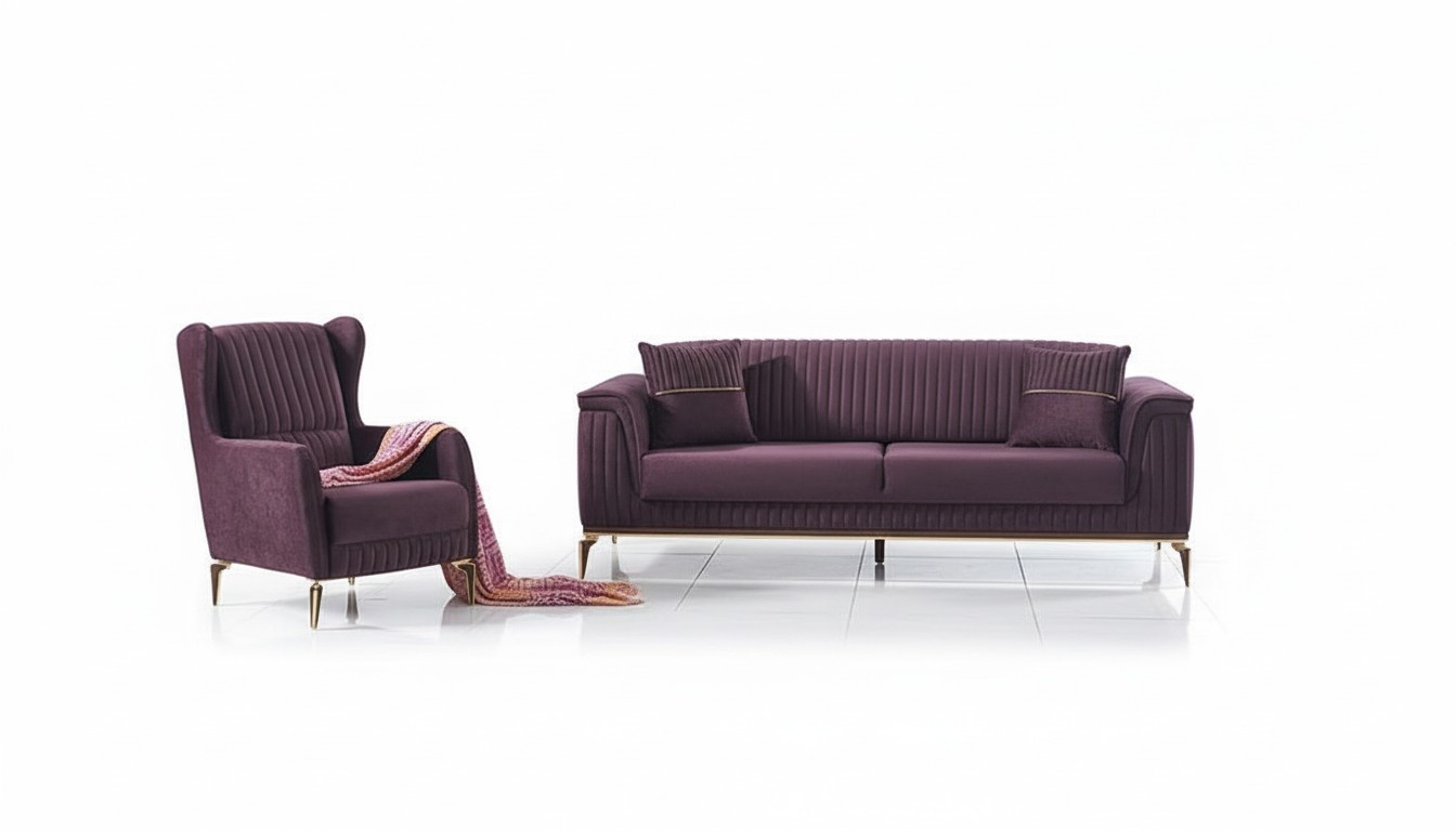 Wohnlandschaft Couch Sofagarnitur Lounge Sofa Sitzgruppe PolstermÃ¶bel 3+1
