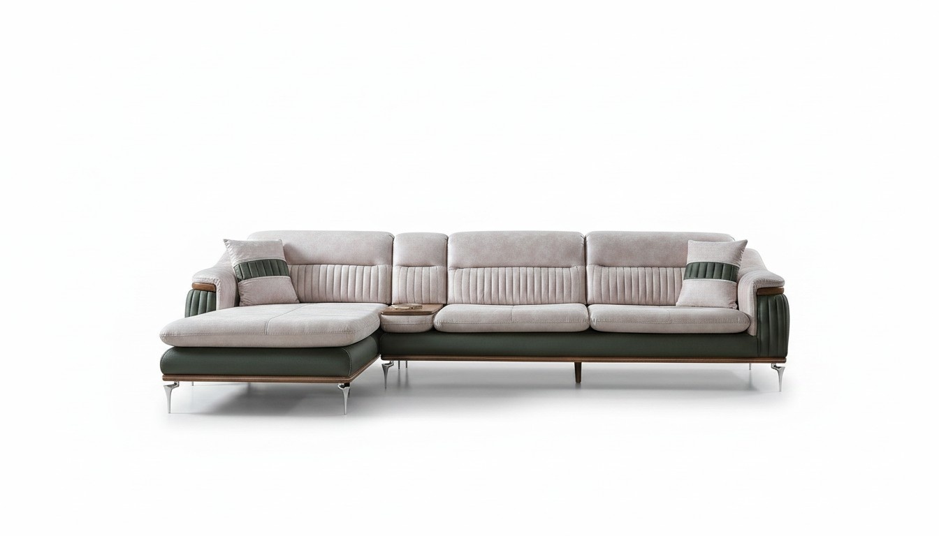 Wohnlandschaft Ecksofa L-Form Couch Sitz Sofa MÃ¶bel Sofas modern