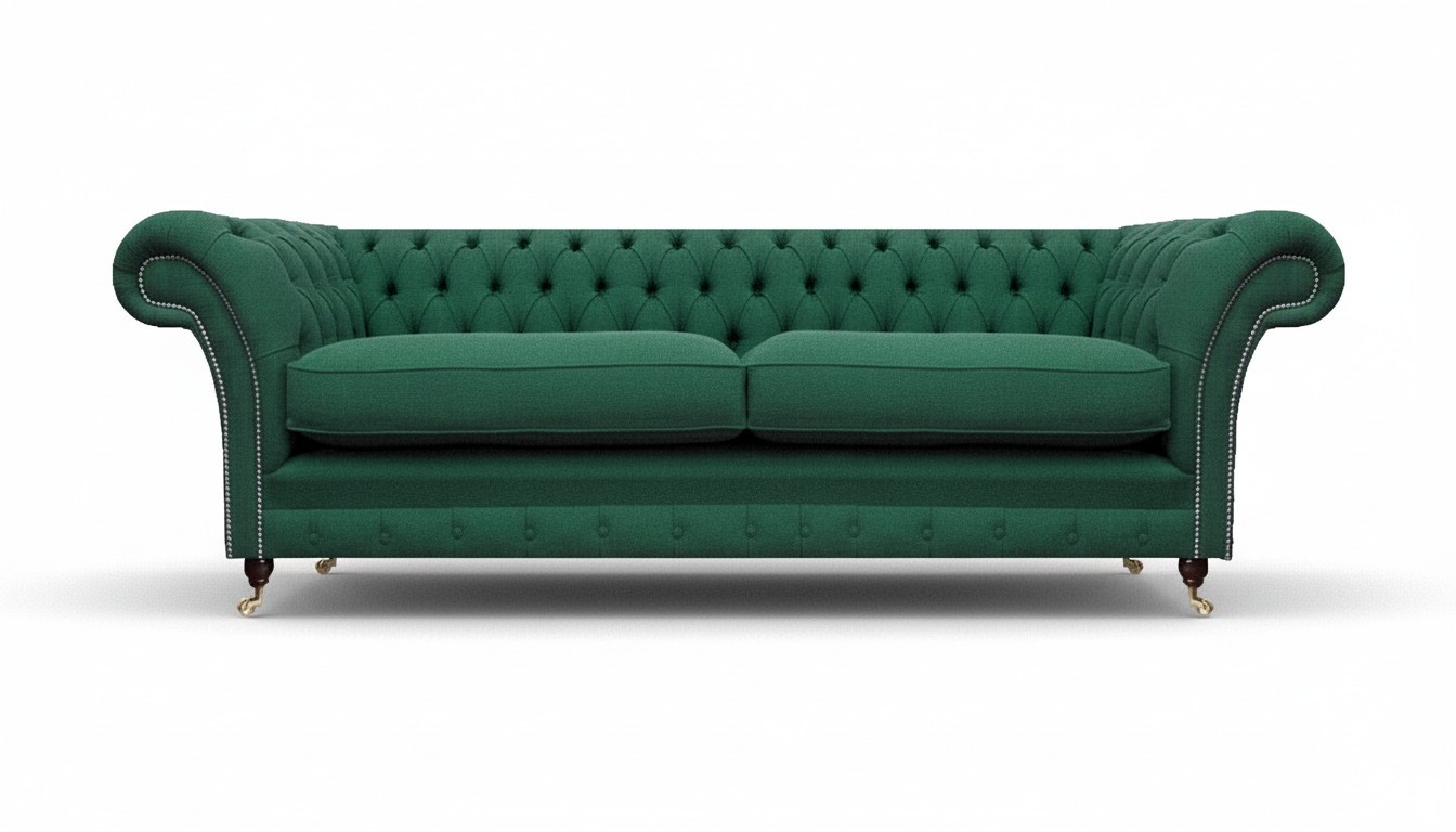 Wohnzimmer Chesterfield Sofa Zweisitzer Couch PolstermÃ¶bel Einrichtung