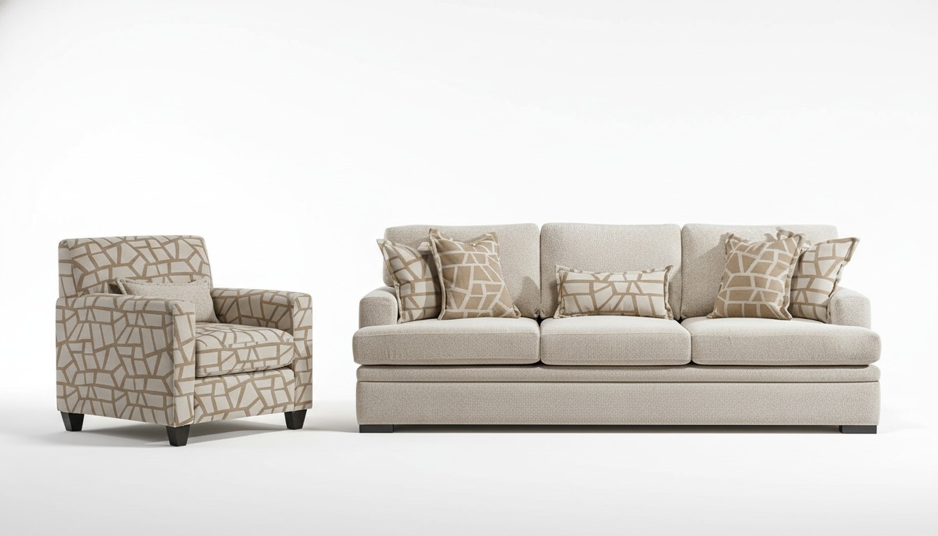 Wohnzimmer MÃ¶bel Sofagarnitur 2tlg Dreisitzer Sofa Modern Sessel Design