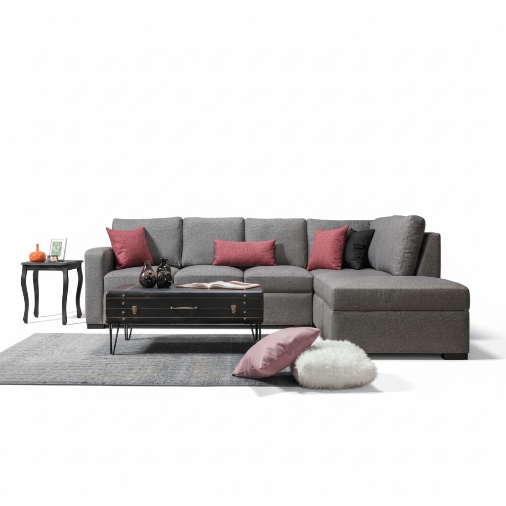 Wohnzimmer Polster MÃ¶bel Luxus Ecksofa L-Form Modern Design Sofa Couch