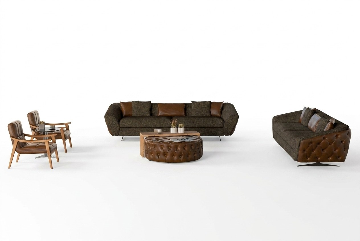 Wohnzimmer-Set Die perfekte Balance zwischen GemÃ¼tlichkeit und Design