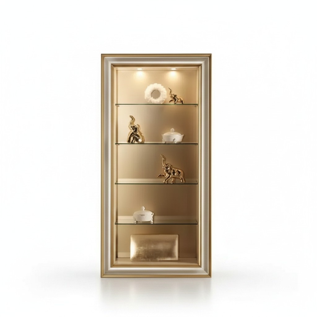 Wohnzimmer Vitrine BÃ¼cher Regal Glasschrank Klassische MÃ¶bel Regale