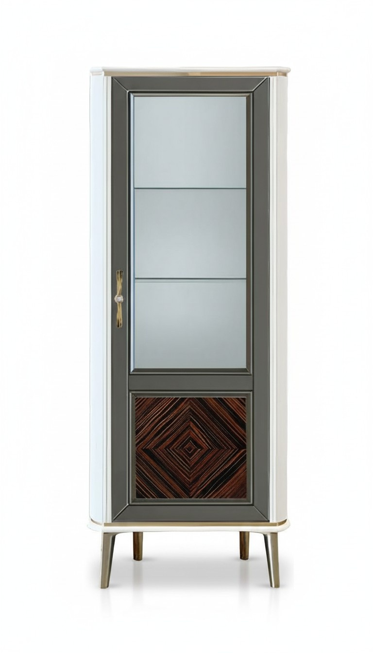 Wohnzimmer Vitrine Klassische Glasvitrinen fÃ¼r Rechteckig LuxuriÃ¶se Modern Neu