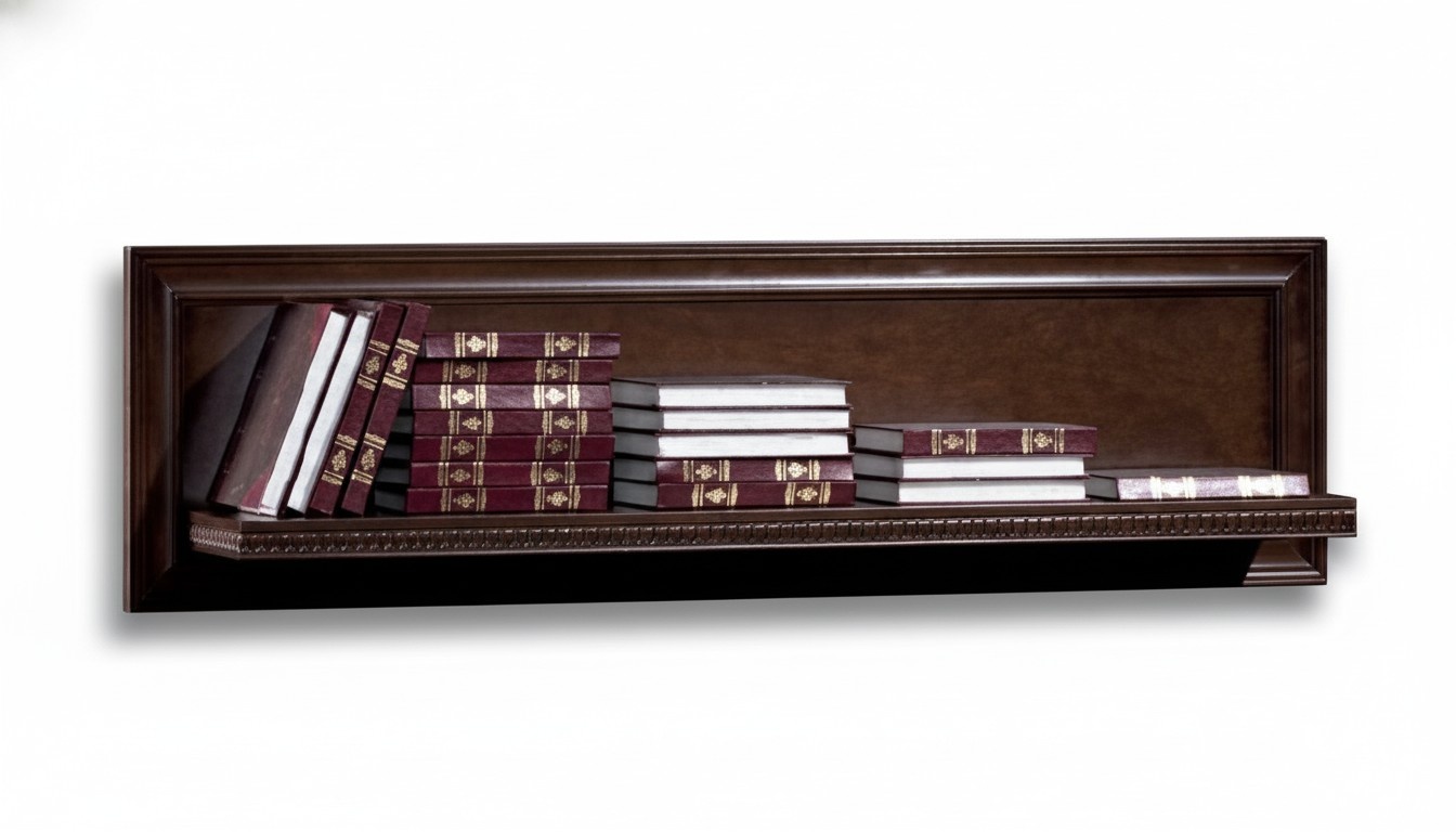 Wohnzimmer XXL BÃ¼cherregal Massiv Holz 131cm Ablage Regal Regale- ModelÂ V-P1