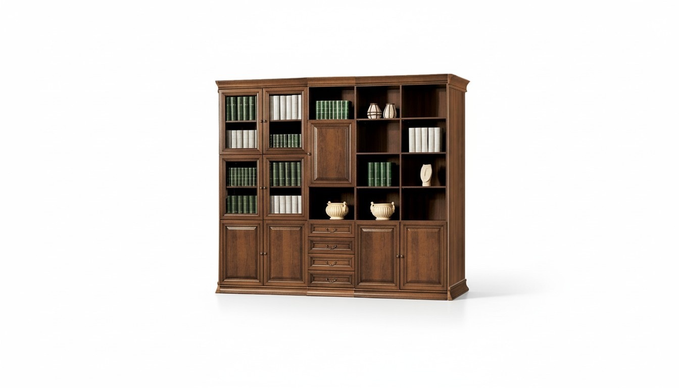 WunderschÃ¶ner Brauner BÃ¼roschrank Arbeitsplatz BÃ¼ro SchrÃ¤nke Regale