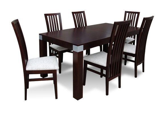 Essgruppe Esstisch Tisch mit 6 x StÃ¼hlen Model Z05