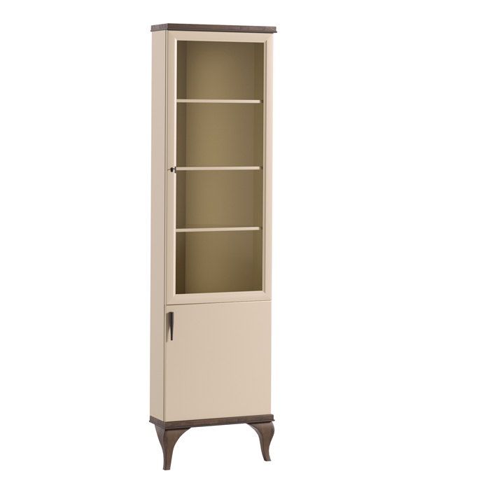 Eck Vitrine Schrank Vitrinen Wohnzimmer Schau SchrÃ¤nke Design Barock