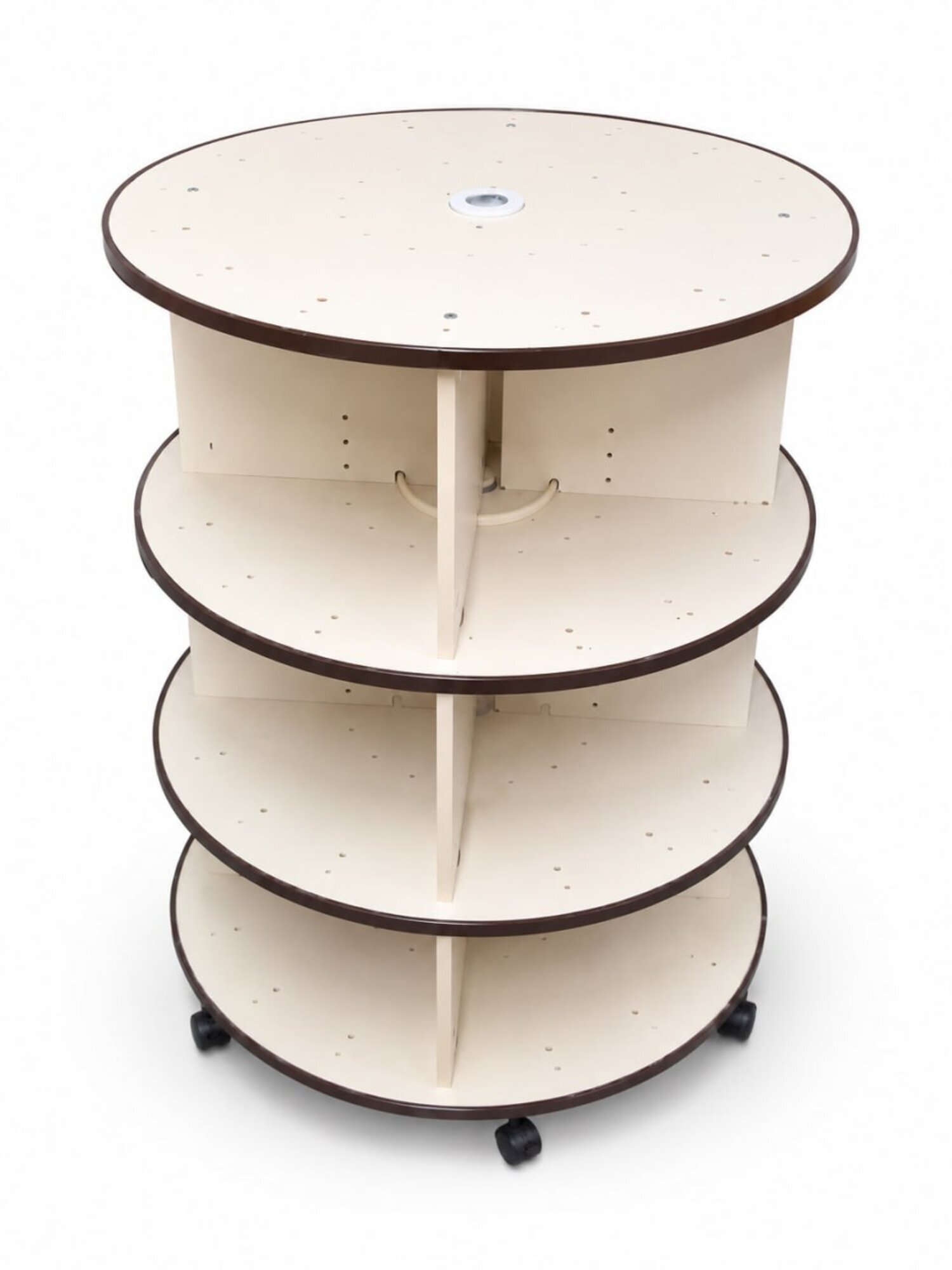 360Â° Drehbarer Rolltisch Rundregal Mehrzweck Organizer Sofort