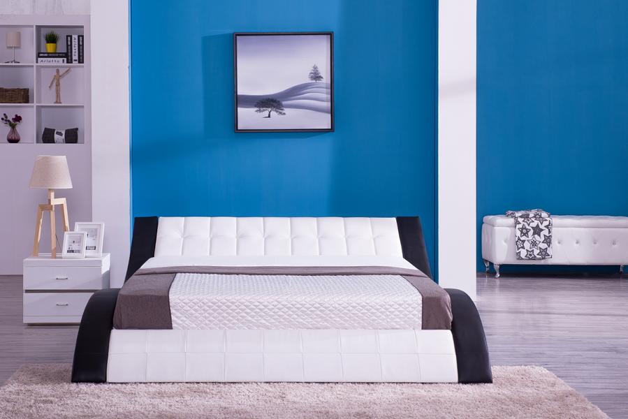 Bett Multifunktion Luxus LED-Licht 180x200 Schlafzimmer MÃ¶bel Modern Design Neu