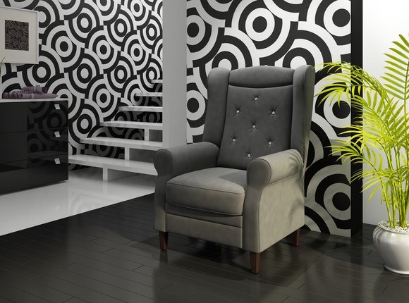 Ohrensessel Chesterfield Leonardo / Noville